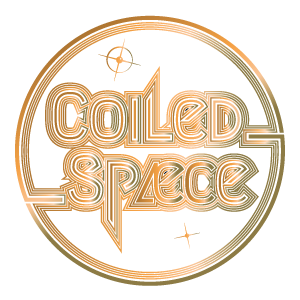 Circular variation of the logo with apparent gold sheen